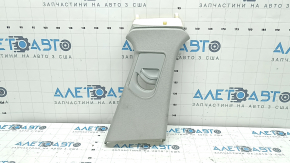 Right upper center pillar trim for Audi A6 C7 12-18 without air duct, gray, dry-cleanable, butt