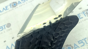 Right rear window trim for Audi A6 C7 12-18, gray, needs cleaning, fasteners are soldered off
