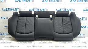 Rear seat cushion for Audi A6 C7 12-18, black leather