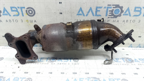 The Honda Accord 18-22 2.0 hybrid catalytic converter is rusty.