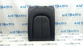 Left rear seat backrest for Audi A6 C7 12-18, black leather