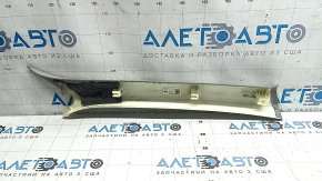 Upper left front pillar trim for Audi A6 C7 16-18 rest, gray, cracked, needs dry cleaning, scratches