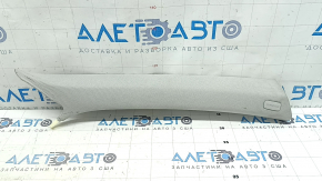 Upper right front pillar trim for Audi A6 C7 16-18 rest, gray, cracked, needs dry cleaning, scratches