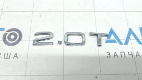Emblem inscription 2.0T trunk lid Audi A6 C7 12-18