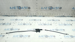 Audi A4 B9 17-20 hood release cable, front, broken fasteners