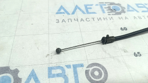 Audi A4 B9 17-20 hood release cable, front, broken fasteners
