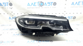 BMW 3 G20 19-22 LED Adaptive Right Front Headlight with Lights, Sand