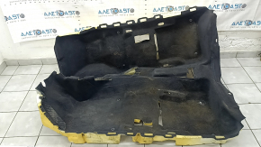 Audi A6 C7 12-18 black floor covering, dry-cleanable