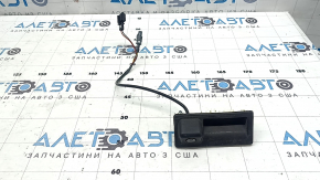 Rear view camera with button and trunk release handle for Audi A6 C7 12-18