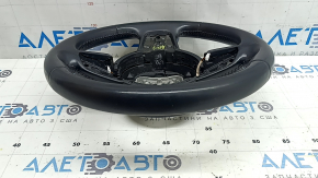 Audi A6 C7 12-18 steering wheel, black leather, with paddle shifters