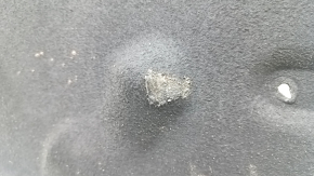 The rear engine guard of the Audi A4 B9 17-25 is worn and torn.
