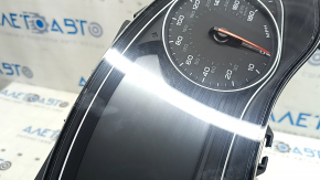 Audi A6 C7 16-18 instrument cluster without night vision and headlight projection, 143k, air leaks along the edge, scratches