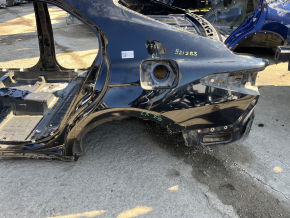 Quarter wing rear left Toyota Camry v70 18-23 under BSM on the body, black dents, bumps
