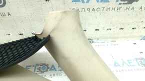 Right rear window trim panel for Audi A4 B9 18-25, beige, dry-cleanable