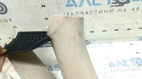 Right rear window trim panel for Audi A4 B9 18-25, beige, dry-cleanable