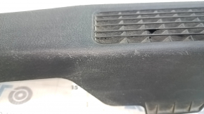 Lower left rear pillar trim for Toyota Avalon 13-18, black, under battery, scratches