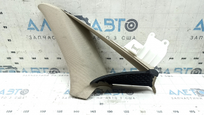 Right rear window trim panel for Audi A4 B9 18-25, beige, dry-cleanable