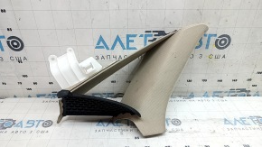 Left rear window trim panel for Audi A4 B9 17-25, beige, dry-cleanable