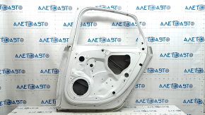 Bare rear right door for Audi A6 C7 12-18 white LS9R, after repair