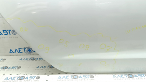 Bare rear right door for Audi A6 C7 12-18 white LS9R, after repair