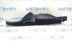 Rear pillar trim lower right Lexus CT200h 11-17 black, worn