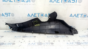 Rear pillar trim lower left Lexus CT200h 11-17 black, worn