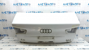 Bare trunk lid Audi A6 C7 12-18 aluminum, white LS9R, butt