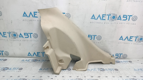 Lower left rear pillar trim for Lexus RX350 RX450h 10-15 beige, worn