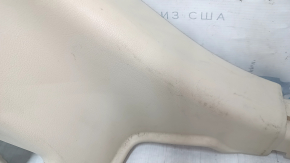 Lower left rear pillar trim for Lexus RX350 RX450h 10-15 beige, worn