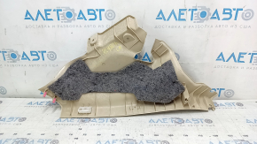 Lower left rear pillar trim for Lexus RX350 RX450h 10-15 beige, worn