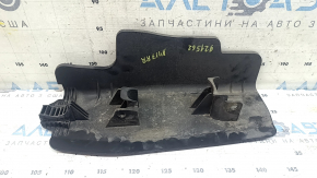 The lower control arm pad under the rear right spring is dented for the Audi A4 B9 17-25.