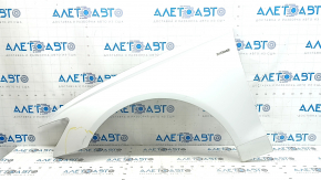 Front left wing Audi A6 C7 12-18 aluminum, white LS9R, bumpers