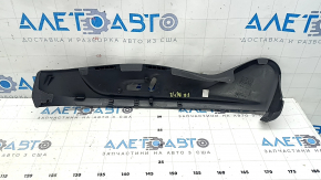 Audi A6 C7 12-18 passenger seat control trim, type 2, black, broken mount