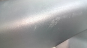 Lower left rear pillar trim for Lexus RX350 16-22 black, 2 pieces, scratches, dented leather