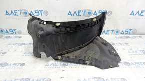 Front left fender liner, front part of Audi A4 B9 17-25, cracked