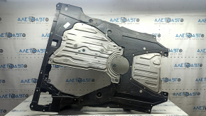 Honda Accord 18-22 hybrid engine guard, without front guard, scuffed, torn, dented