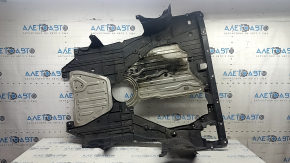 Honda Accord 18-22 hybrid engine guard, without front guard, scuffed, torn, dented