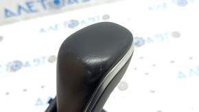 Audi A6 C7 16-18 Restored Black Leather Gear Knob, Scratched