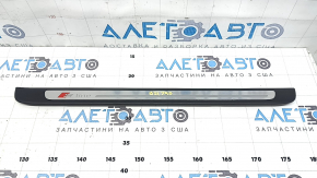 Audi A6 C7 12-18 S-line outer door sill trim, front right, scratches