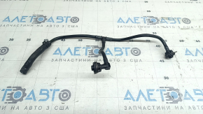 Cooling pipe from the reservoir to the radiator of the Audi A4 B9 17-18 2.0T to the reservoir