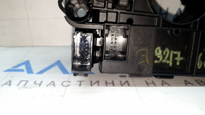 Steering column switches guitar assembly BMW 3 G20 19-22 with a cable for heated steering wheel, melted, covered in soot
