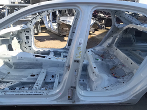 Central left body pillar Audi A4 B9 17-25 on the body, butt