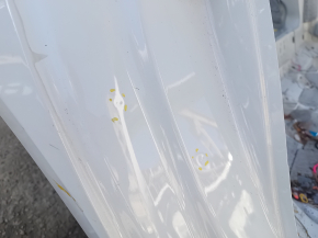 Quarter wing rear right Audi A4 B9 17-25 on the body, white, pokes, painted 0.2-0.3