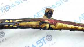 The right side curtain airbag on a BMW 3 G20 19-26 is melted and the squib is rusty.