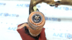 The right side curtain airbag on a BMW 3 G20 19-26 is melted and the squib is rusty.