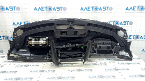 Audi A6 C7 16-18 Restyling Front Dashboard with Airbag, Black