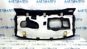 Rear shelf Audi A6 C7 16-18 rest without curtain, black