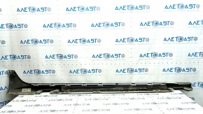 Left threshold for Audi A6 C7 16-18 rest s-line, black, scratched, filed down