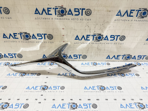 Right radiator grille molding for Mazda 3 19-24 4D chrome