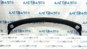 Audi A6 C7 12-18 upper central dashboard trim, black and chrome